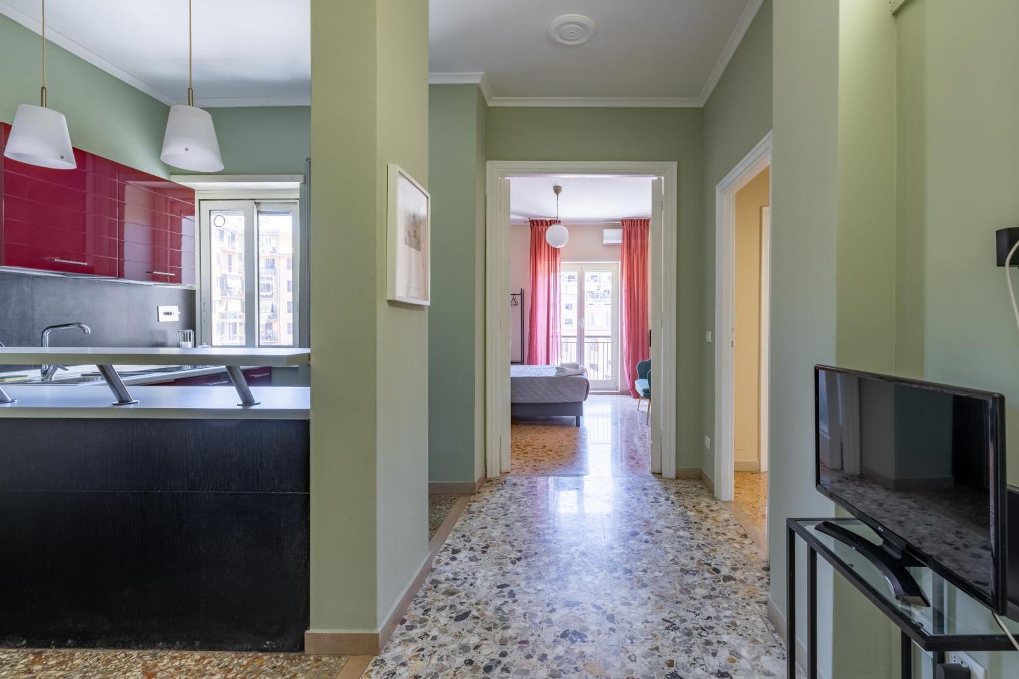 Casa Preziosa In Metro Piramide Apartment โรม ภายนอก รูปภาพ